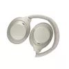 Sony WH-1000XM4 ausinės laidinės ir belaidės ant galvos skambučiams / muzikai USB Type-C Bluetooth sidabrinės