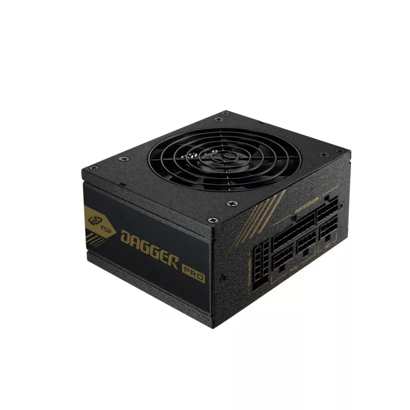 FSP DAGGER PRO 650W Maitinimo blokas SFX SFX3.3 Juodas, 650 W, 100 - 240 V, 50 - 60 Hz, 10 A, 5 A, 120 W