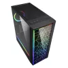 PC korpusas Sharkoon RGB LIT 100 Midi Tower juodas