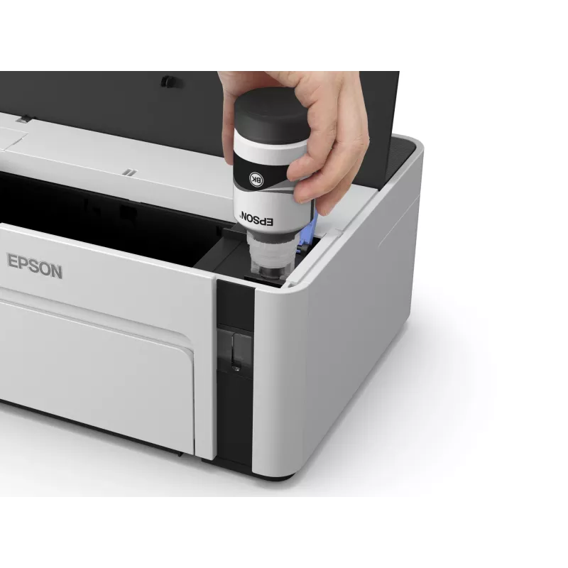 Rašalinis spausdintuvas Epson EcoTank ET-M1120 — vienspalvis, A4, 1440x720 DPI, „Wi‑Fi“, papildomas rašalo bakelis