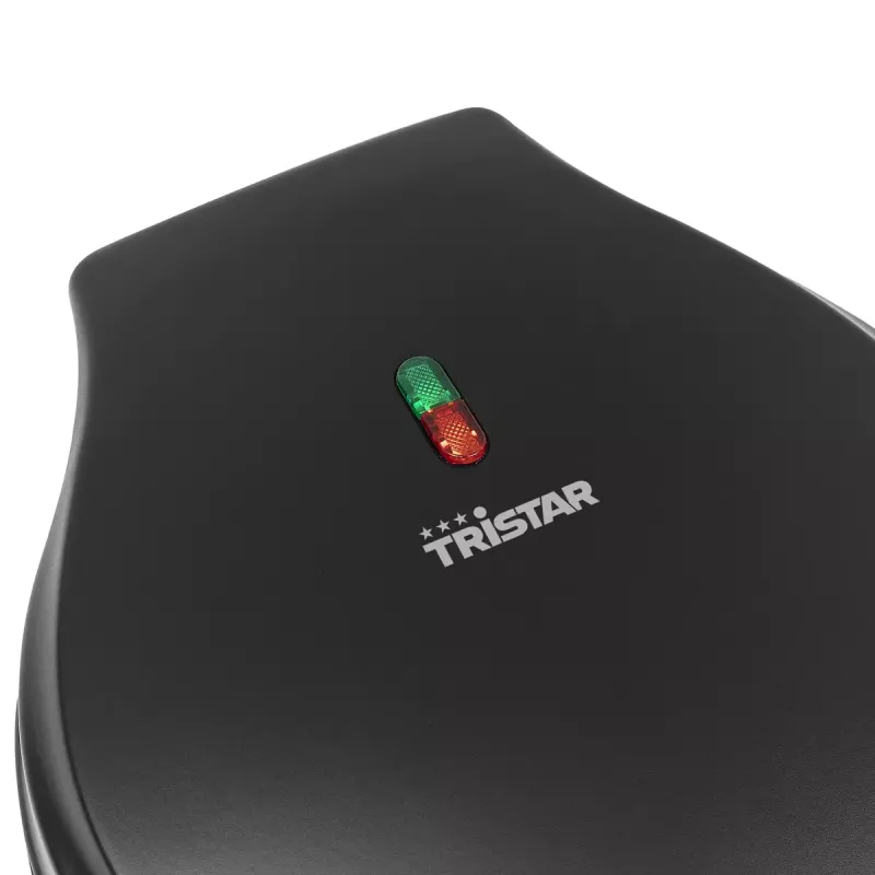 Ledų kūgio gamintojas Tristar WF-1170, apvali vaflinė forma, 700 W, 220–240 V, 1,35 kg, juoda