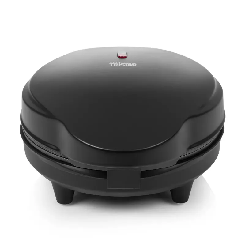 Ledų kūgio gamintojas Tristar WF-1170, apvali vaflinė forma, 700 W, 220–240 V, 1,35 kg, juoda