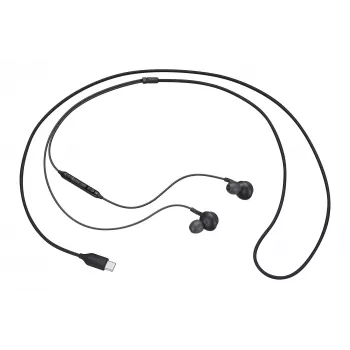 Samsung EO-IC100 USB-C ausinės su mikrofonu, juodos