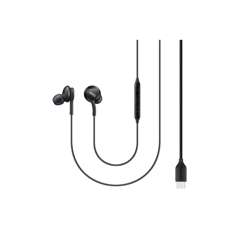 Samsung EO-IC100 USB-C ausinės su mikrofonu, juodos