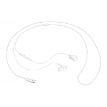 Laidinės į ausis įdedamos ausinės Samsung EO-IC100, binauralinės, USB Type-C jungtis, 32 Ω varža, 20–20000 Hz, baltos