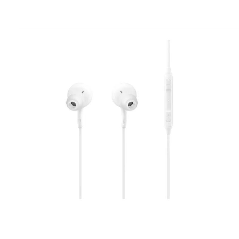 Laidinės į ausis įdedamos ausinės Samsung EO-IC100, binauralinės, USB Type-C jungtis, 32 Ω varža, 20–20000 Hz, baltos