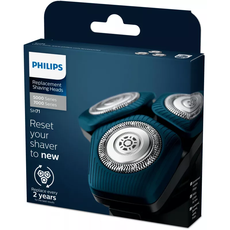 Philips Shaver series 7000, 5000 SH71/50 atsarginės elektrinio skustuvo galvutės