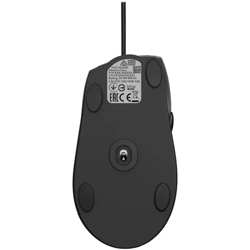 LOGITECH Advanced Corded pelė M500s USB Juoda