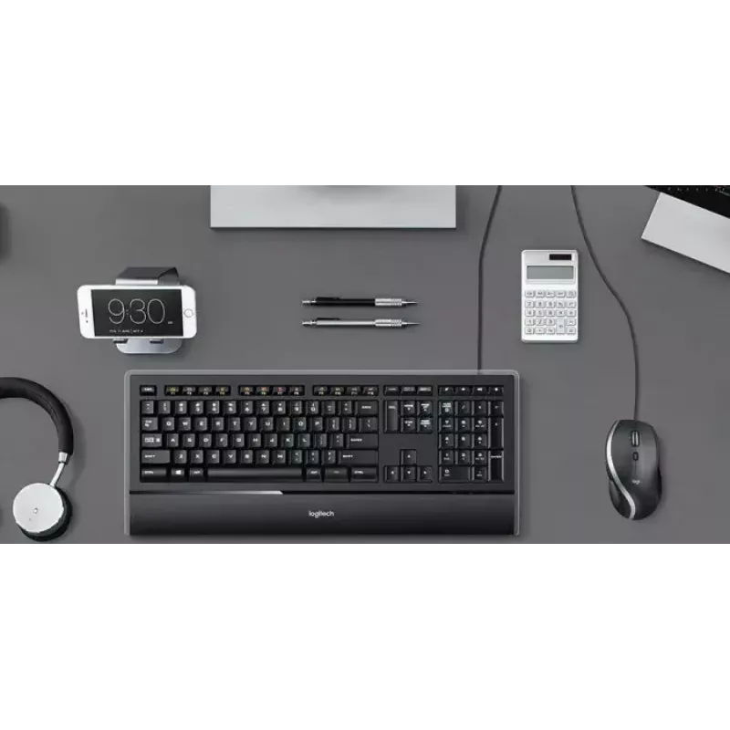 LOGITECH Advanced Corded pelė M500s USB Juoda