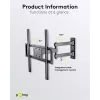 Goobay TV sieninis laikiklis Basic FULLMOTION M 35 kg 32-55 col.