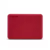 TOSHIBA Išorinis kietasis diskas Canvio Advanced 2.5in 4TB USB 3.2 Gen 1 Raudonas