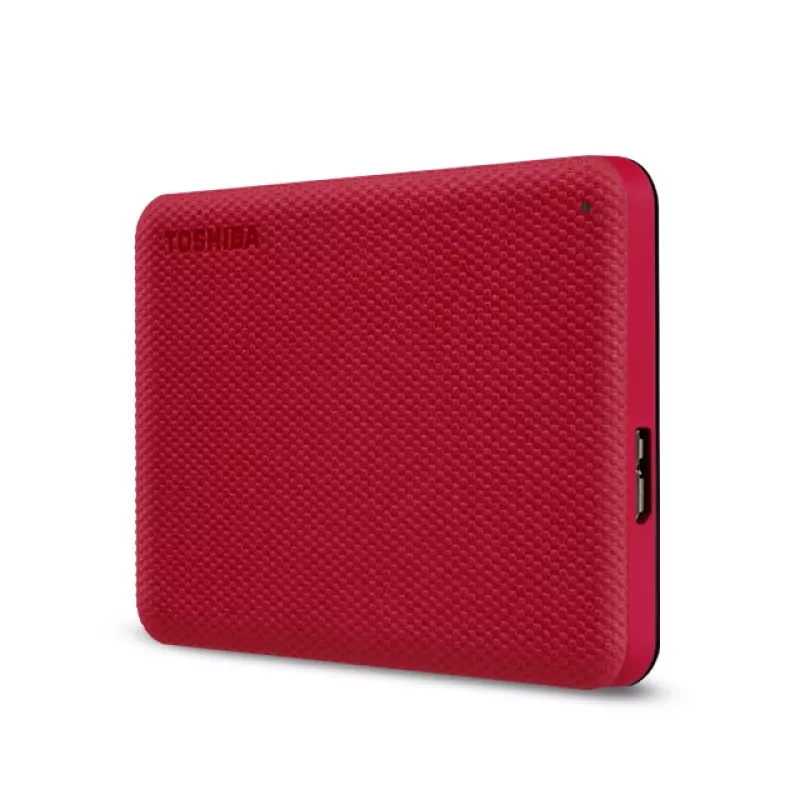 TOSHIBA Išorinis kietasis diskas Canvio Advanced 2.5in 4TB USB 3.2 Gen 1 Raudonas