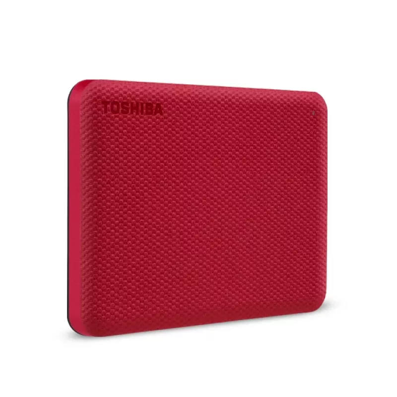 TOSHIBA Išorinis kietasis diskas Canvio Advanced 2.5in 4TB USB 3.2 Gen 1 Raudonas