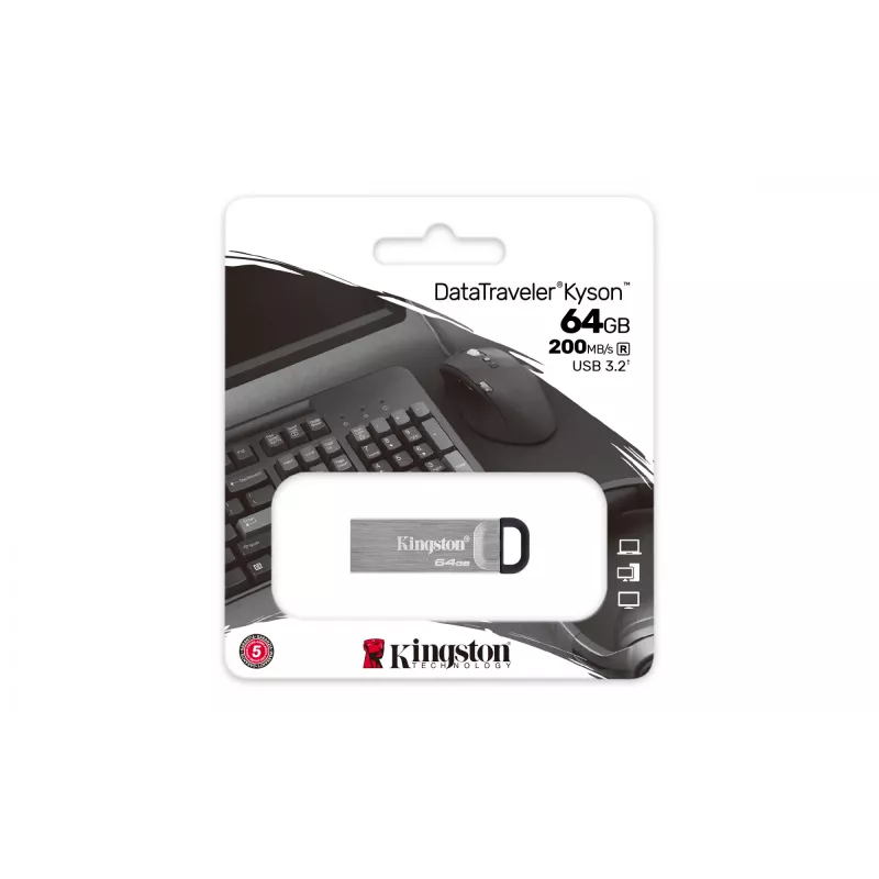 Kingston Technology DataTraveler 64GB Kyson USB atminties diskas