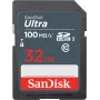WESTERN DIGITAL SanDisk Ultra 32GB SDHC atminties kortelė 100 MB/s (SDSDUNR-032G-GN3IN)