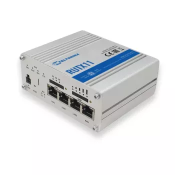 TELTONIKA Rutx11 4g Lte CAT6 dviejų dažnių juostų Wi-Fi pramoninis maršrutizatorius