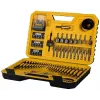 Grąžtų rinkinys DeWalt DT71563-QZ — 100 vnt. metalui, su atsuktuvų antgaliais ir dėklu