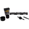 Grąžtų rinkinys DeWalt DT71563-QZ — 100 vnt. metalui, su atsuktuvų antgaliais ir dėklu