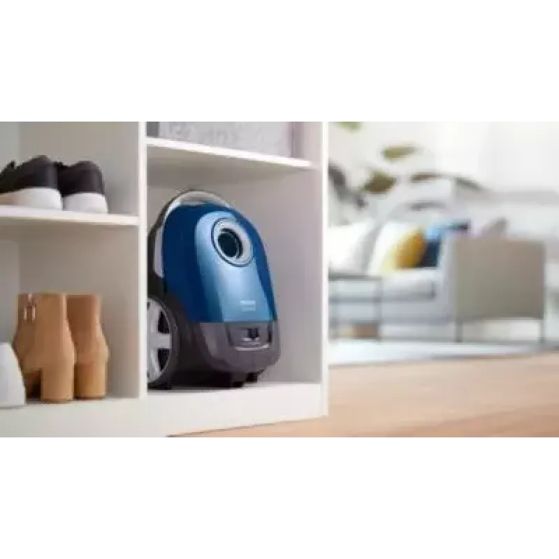 Cikloninis dulkių siurblys Philips XD3110/09 — 900 W, 3 L dulkių maišelis, HEPA filtracija, teleskopinis metalinis vamzdis