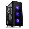 PC korpusas Thermaltake Versa J25 TG RGB Midi Tower juodas