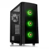 PC korpusas Thermaltake Versa J25 TG RGB Midi Tower juodas