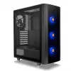 PC korpusas Thermaltake Versa J25 TG RGB Midi Tower juodas
