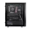 PC korpusas Thermaltake Versa J25 TG RGB Midi Tower juodas
