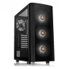 PC korpusas Thermaltake Versa J25 TG RGB Midi Tower juodas