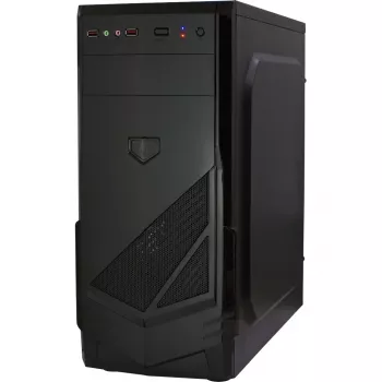 PC korpusas Inter-Tech B-30 Midi Tower juodas