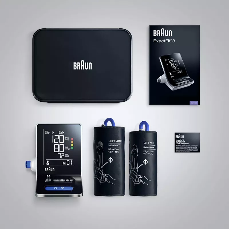 Braun ExactFit 3 viršutinei rankos daliai Automatinis 2 naudotojams
