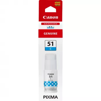 Canon GI-51C, rašalo buteliukas, žydra