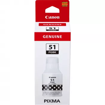 Canon GI-51PGBK, Rašalo buteliukas, Juodas, Originalius, Juoda, Canon, PIXMA G1520, G2520, G2560, G3520, G3560, Rašalinis, Japonija