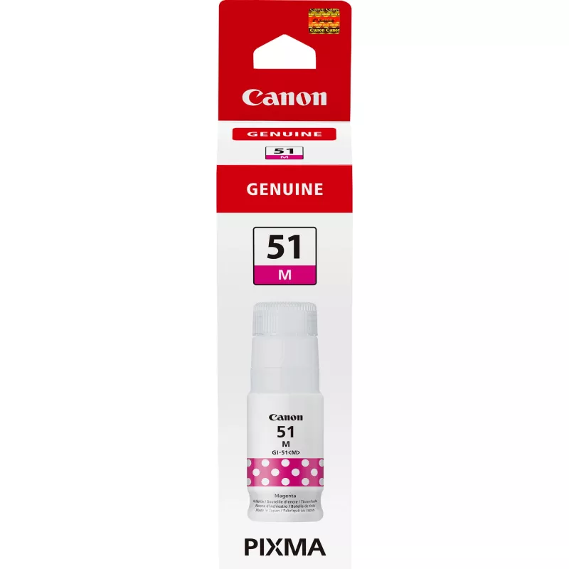 Canon GI-51M, rašalo buteliukas, purpurinis