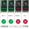 AXAGON ECO PCEM2-N PCIe NVMe M.2 adapteris, vidinis adapteris PCI-Express x4, skirtas prijungti NVMe M.2 SSD kietąjį diską prie kompiuterio