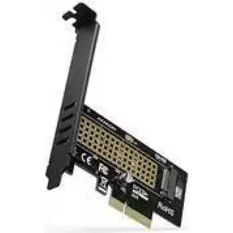 AXAGON ECO PCEM2-N PCIe NVMe M.2 adapteris, vidinis adapteris PCI-Express x4, skirtas prijungti NVMe M.2 SSD kietąjį diską prie kompiuterio