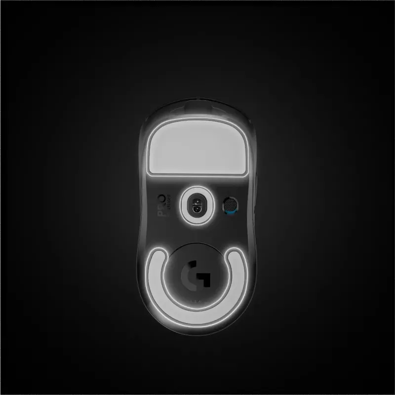 LOGITECH Gaming Mouse - Pro X Superlight Wireless - Juoda