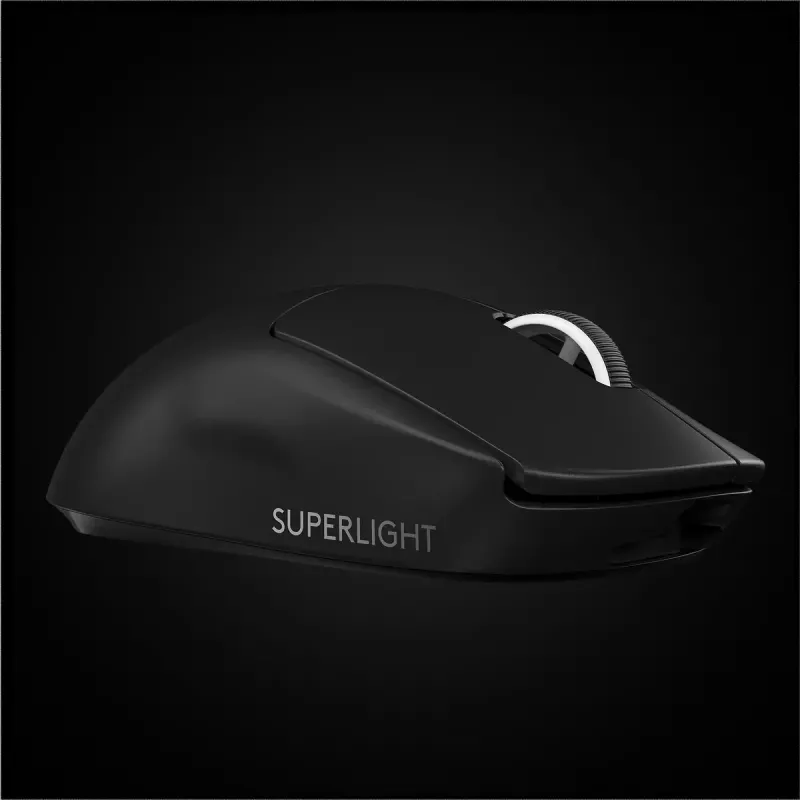 LOGITECH Gaming Mouse - Pro X Superlight Wireless - Juoda