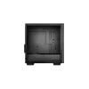 PC korpusas DeepCool MACUBE 110 Midi Tower Black — microATX/Mini-ITX, grūdintas stiklas, palaiko GPU 320 mm, CPU aušintuvą 165 mm