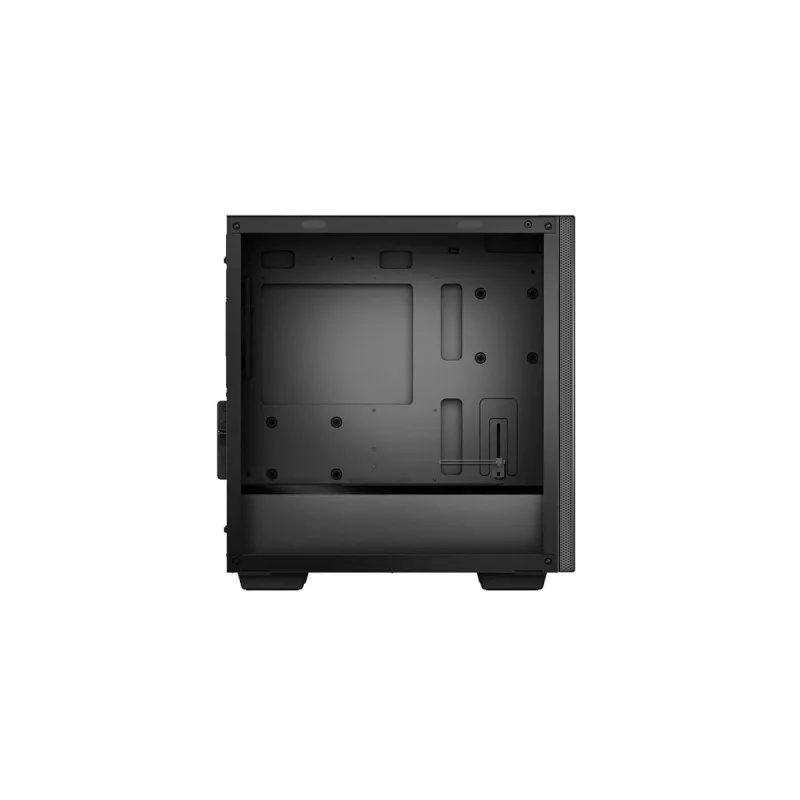 PC korpusas DeepCool MACUBE 110 Midi Tower Black — microATX/Mini-ITX, grūdintas stiklas, palaiko GPU 320 mm, CPU aušintuvą 165 mm