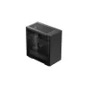 PC korpusas DeepCool MACUBE 110 Midi Tower Black — microATX/Mini-ITX, grūdintas stiklas, palaiko GPU 320 mm, CPU aušintuvą 165 mm