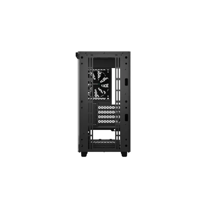 PC korpusas DeepCool MACUBE 110 Midi Tower Black — microATX/Mini-ITX, grūdintas stiklas, palaiko GPU 320 mm, CPU aušintuvą 165 mm