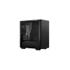 PC korpusas DeepCool MACUBE 110 Midi Tower Black — microATX/Mini-ITX, grūdintas stiklas, palaiko GPU 320 mm, CPU aušintuvą 165 mm