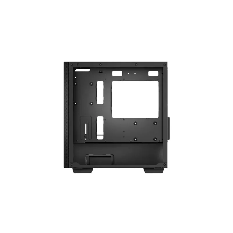 PC korpusas DeepCool MACUBE 110 Midi Tower Black — microATX/Mini-ITX, grūdintas stiklas, palaiko GPU 320 mm, CPU aušintuvą 165 mm