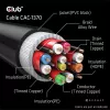 CLUB3D Ultra High Speed HDMI 4K120Hz, 8K60Hz sertifikuotas kabelis 48Gbps M/M 1,5 m/4,92 ft