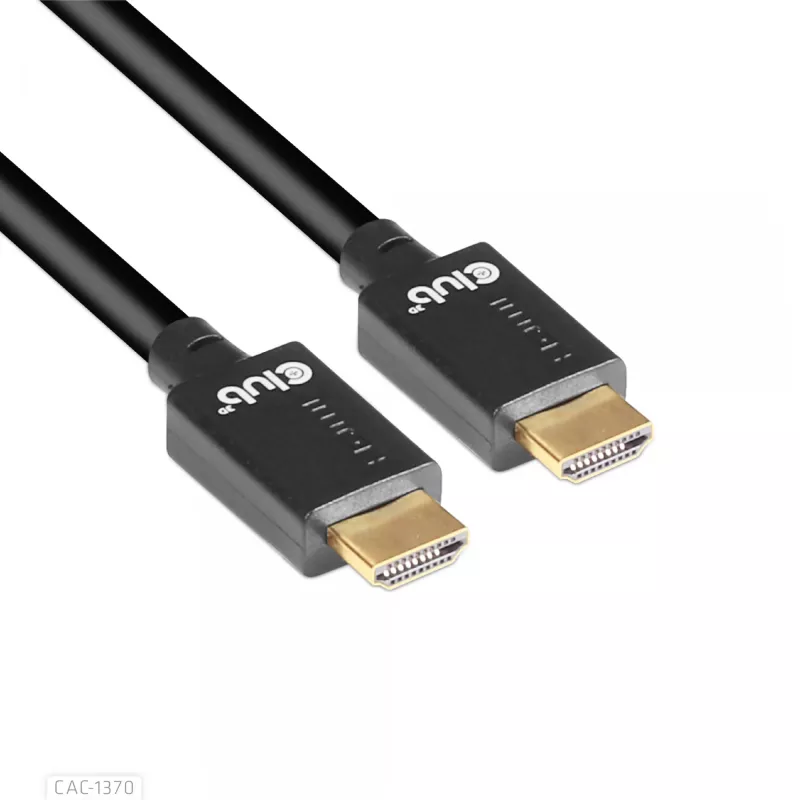 CLUB3D Ultra High Speed HDMI 4K120Hz, 8K60Hz sertifikuotas kabelis 48Gbps M/M 1,5 m/4,92 ft