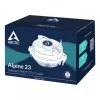 ARCTIC Alpine 23 - Compact AMD CPU-Cooler Processor Air cooler 9 cm Aluminium, Juoda 1 vnt.