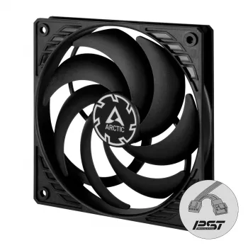 ARCTIC P12 Slim PWM PST slėgiui optimizuotas 120 mm PWM ventiliatorius su integruotu Y kabeliu