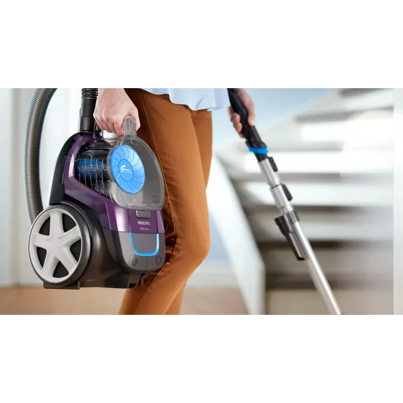 Philips 3000 serija FC9333/09 dulkių siurblys 1,5 l cilindrinis siurblys Sausas valymas 900 W Be maišelio