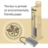 CLUB3D USB3.2 Gen1 Type-C į Dual Link DVI-D HDCP OFF versijos aktyvus adapteris M/F, skirtas Apple Cinema Displays