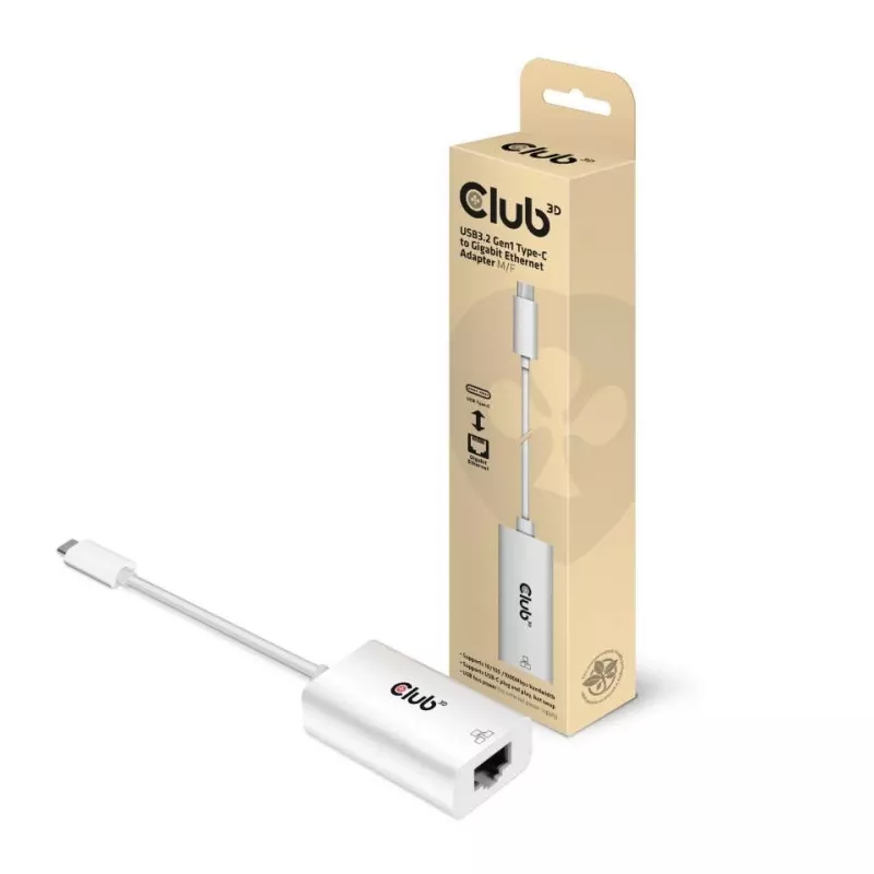 USB3.2 Gen1 Type-C į Gigabit Ethernet adapteris CLUB3D CAC-1519